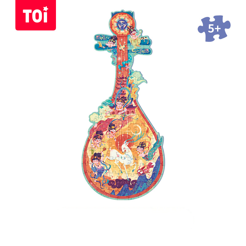 TOI国风艺术拼图系列-《飞天》-TK043(单位：盒) 单色